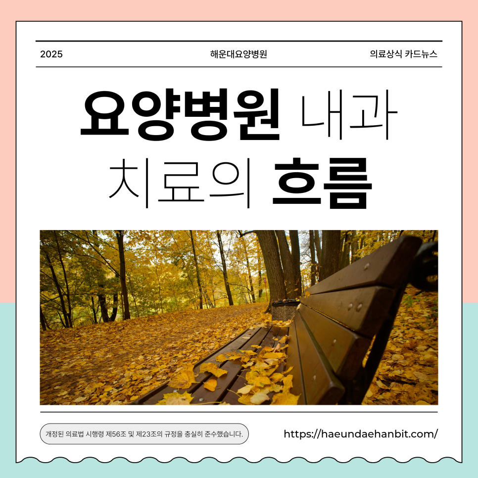 부산요양병원 내과 치료 흐름